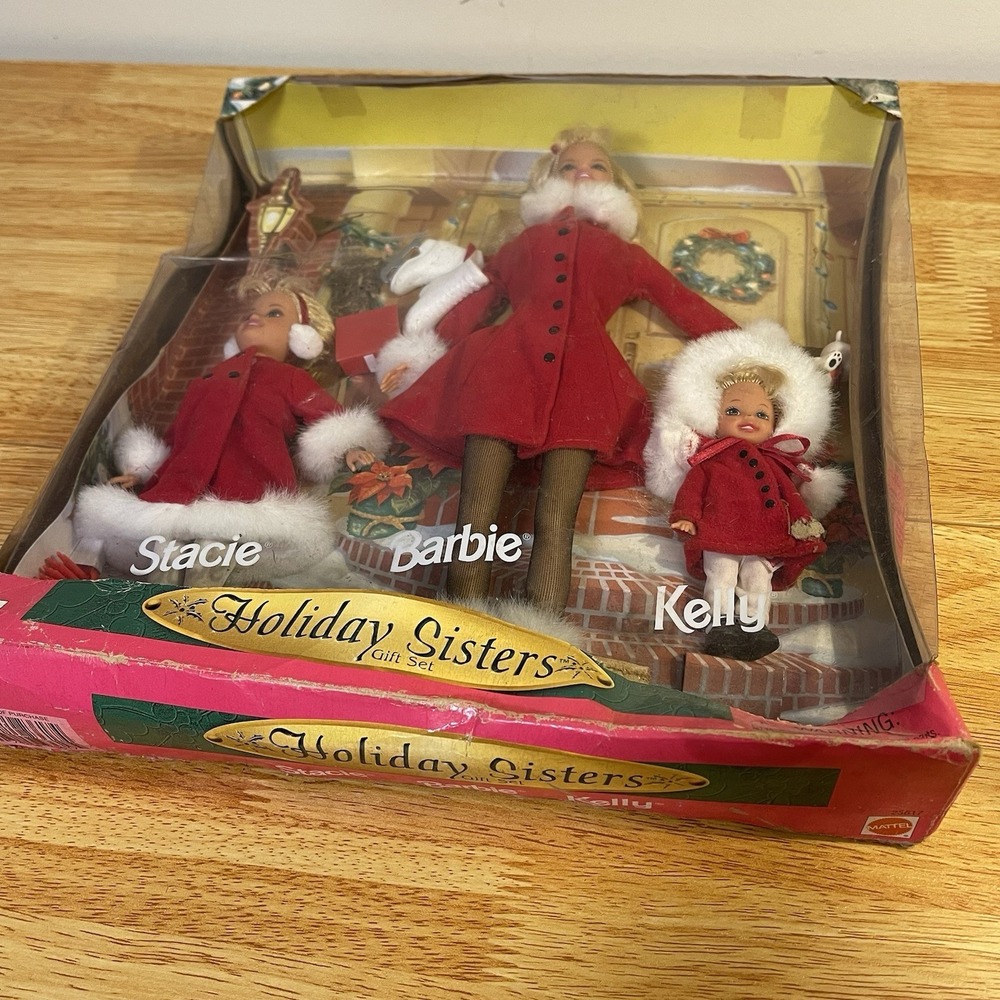Barbie Holiday Sisters 1999, Kelly & Stacie Doll Set - 23617